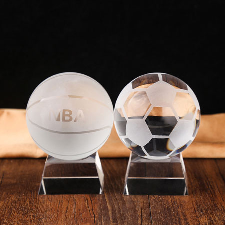 Sports Crystal Soccer Football Basketball Golf Decorations - Click Image to Close